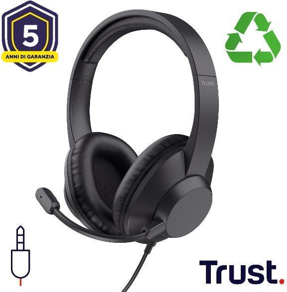 Actual product image Trust Ayda Max USB Stereo Headset (Cable)
