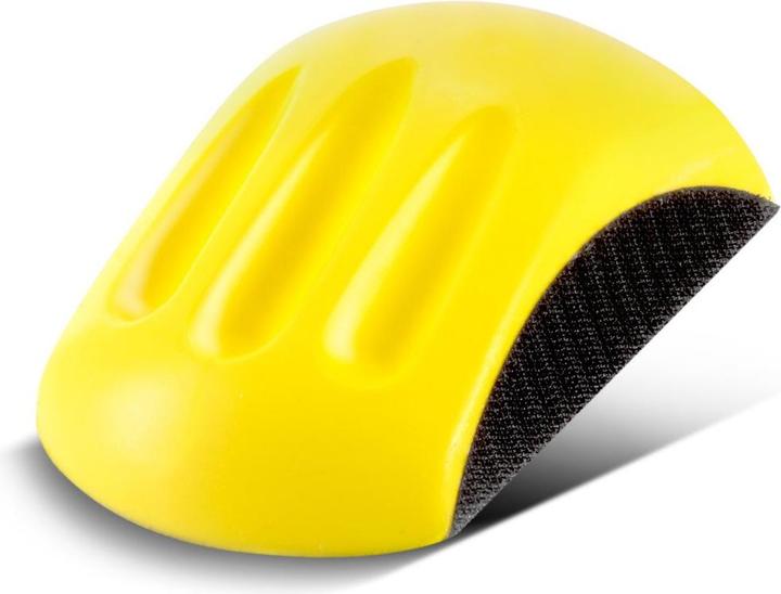 Stahlwerk Handschleifblock Set PU-Schaumstoff mit Klett-Schleifmittel 85 x 125mm (P100, P120, P150, P180, P240, P320, P80)