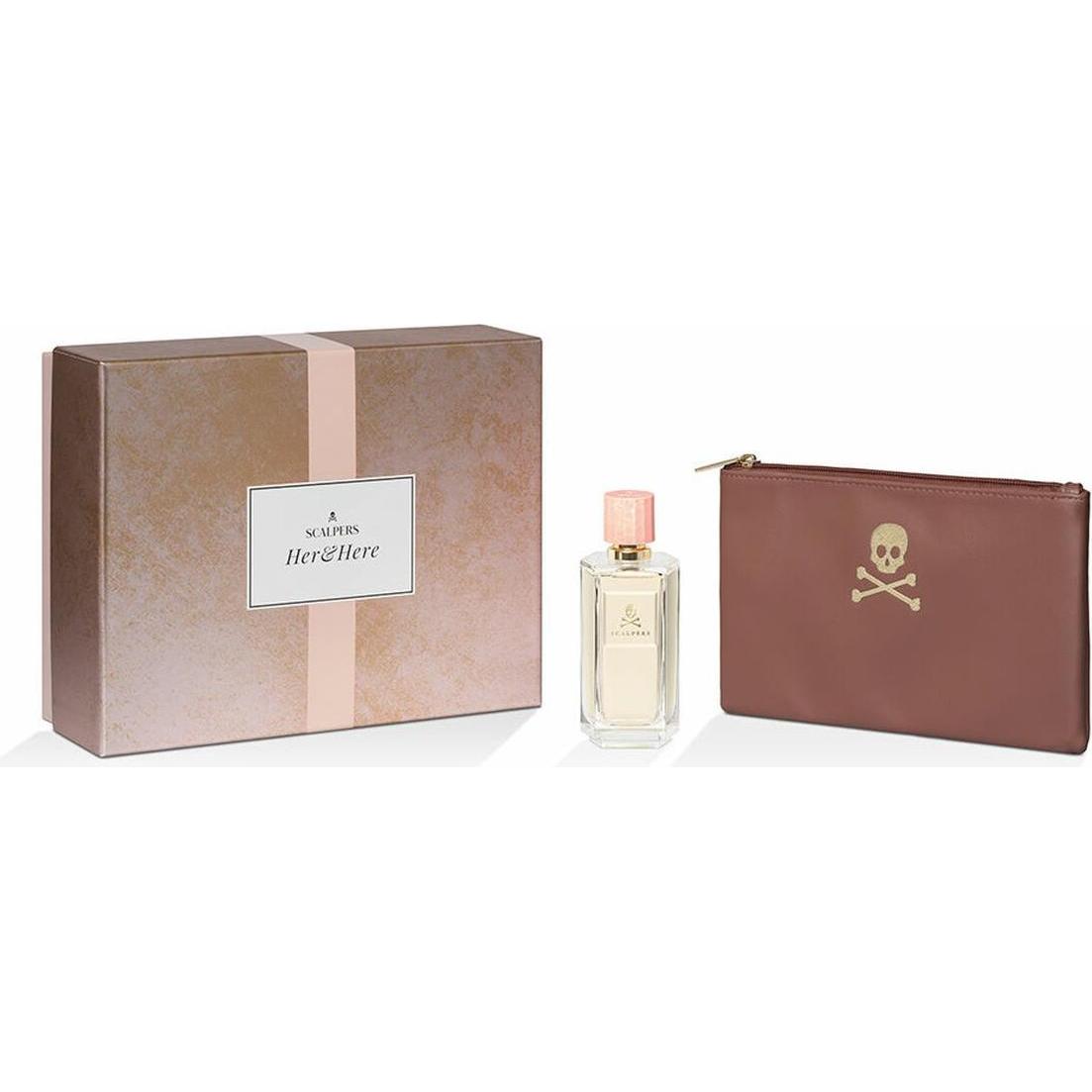 Scalpers, Set Regalo Bellezza, Her Here Eau De Parfum 100 Ml (Set Di Profumi)