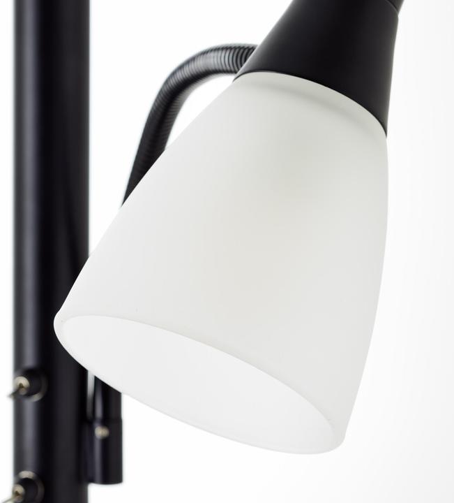 Immagine prodotto Brilliant Braccio di lettura del proiettore da soffitto Lucy LED nero (470 lm, E27)