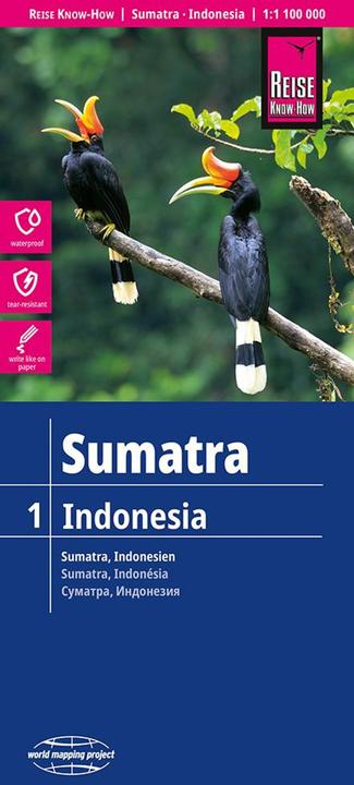 Produktbild Landkarte Sumatra (1:1.100.000) - Indonesien 1