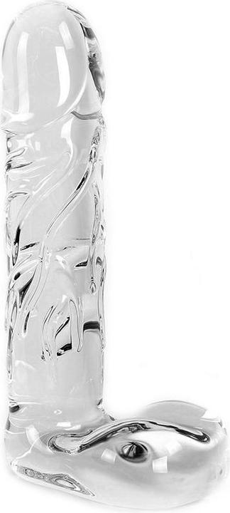 Produktbild Kiotos Glass Dildo Clear Penis Round with Balls