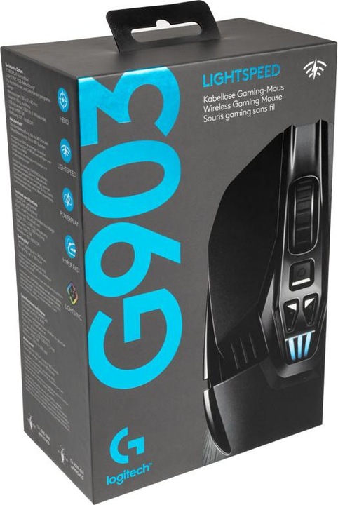 Produktbild Logitech G 903 Lightspeed (Kabelgebunden, Kabellos)