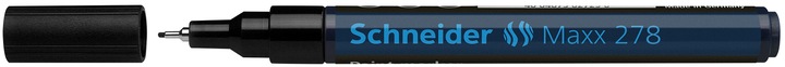 Produktbild Schneider Lackmalstift schwarz (tiefblau-schwarz, 0.80 mm, 1 x)