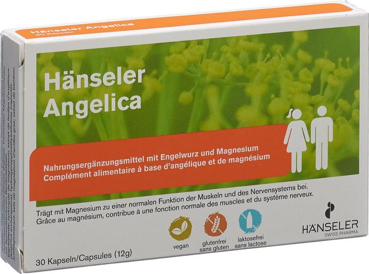 Produktbild Hänseler Angelica Kapsel (30 Stück, Kapseln, 27 g)