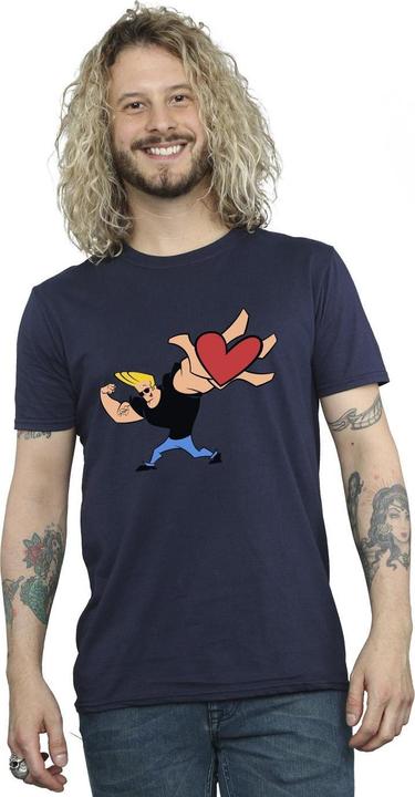 Produktbild Johnny Bravo Heart Present TShirt (5XL)
