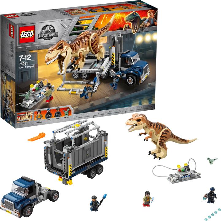 Produktbild LEGO Jurassic World T-Rex Transport (75933, LEGO Jurassic World)