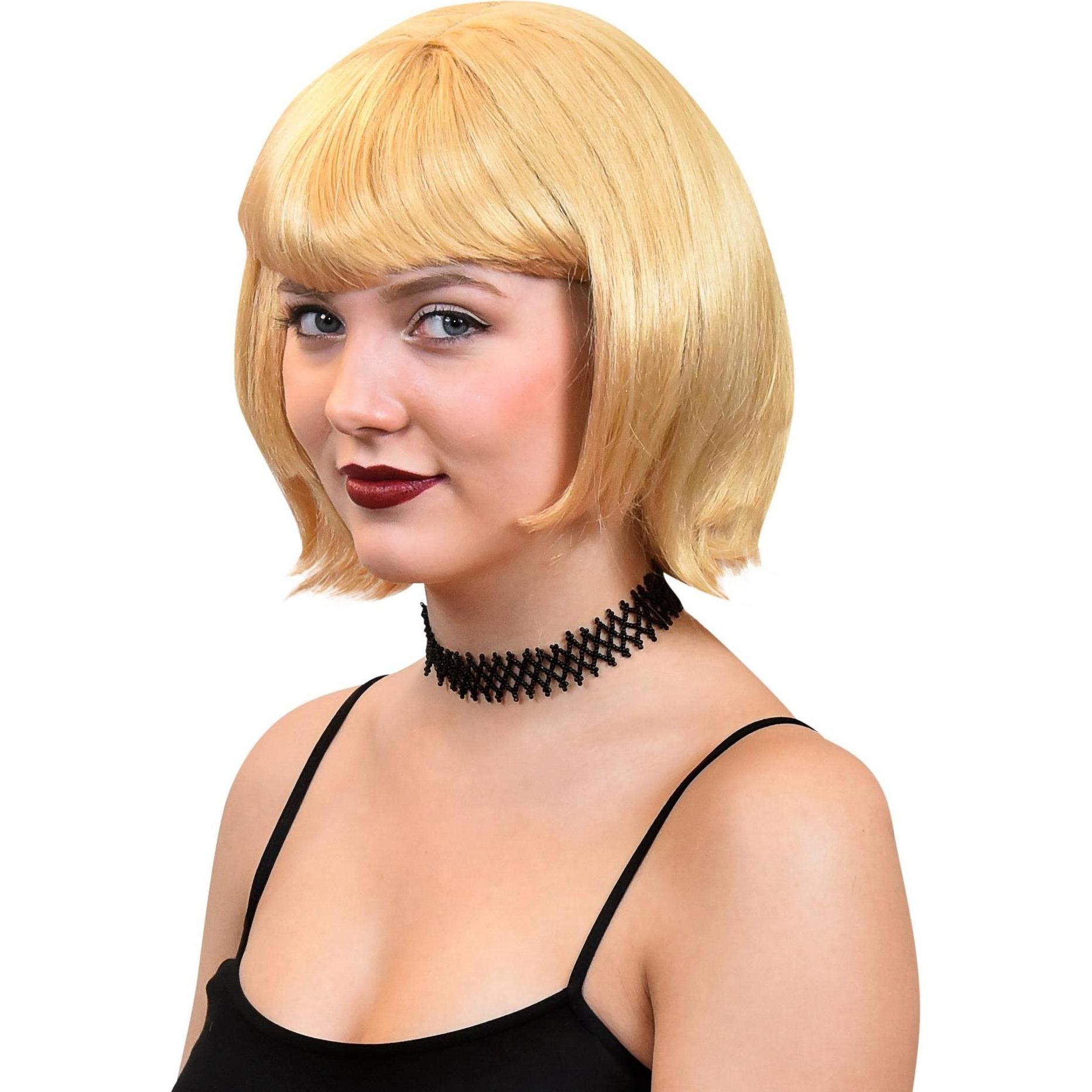 Metamorph Bob mit Pony blond