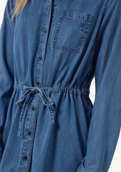 Image du produit Comma Kleid Jeanskleid mit Hemdkragen (36)