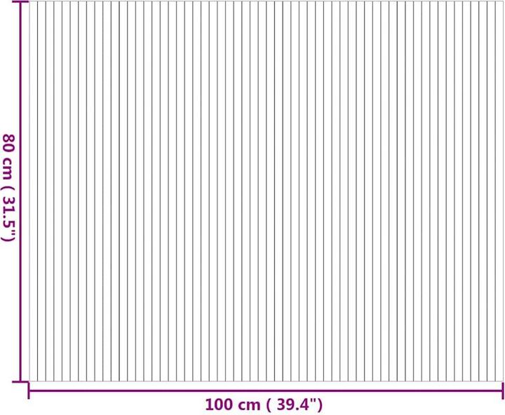 Produktbild vidaXL Teppich (80 x 100 cm)