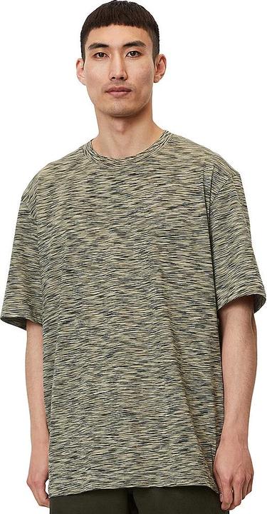 Actual product image Marc O'Polo Flag Label T-Shirt Short Sleeve Space Dye/Pure C (S)