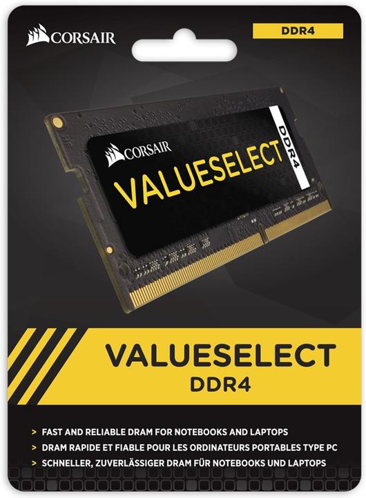 Produktbild Corsair Value Select (1 x 8GB, 2133 MHz, DDR4-RAM, SO-DIMM)