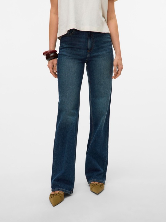 Produktbild Vero Moda VMTESSA Hohe Taille Weiter Beinschnitt Jeans Weit geschnitten (W25/L32)