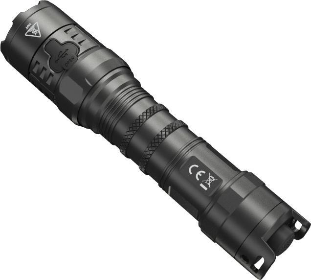 Image du produit Nitecore P23i Black Lampe torche tactique à LED (14.35 cm, 3000 lm)