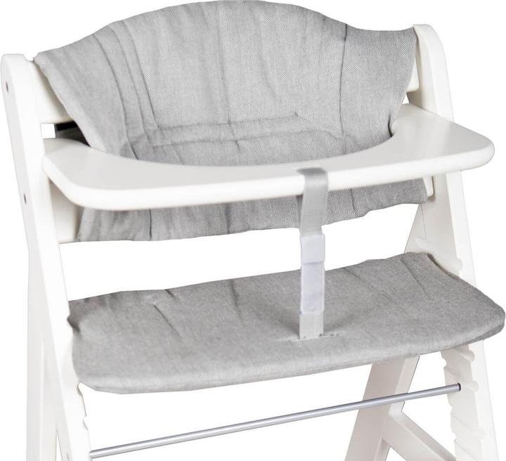 Actual product image Hoppediz Highchair cushion Highchair seat cushion set 2-piece for Hauck Alpha