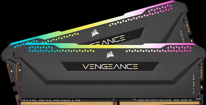 Productafbeelding Corsair Vengeance RGB Pro (2 x 32GB, 3600 MHz, DDR4 RAM, DIMM 288 pin)