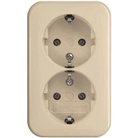 Busch-Jaeger, Steckdose, SCHUKO-Doppelsteckdose