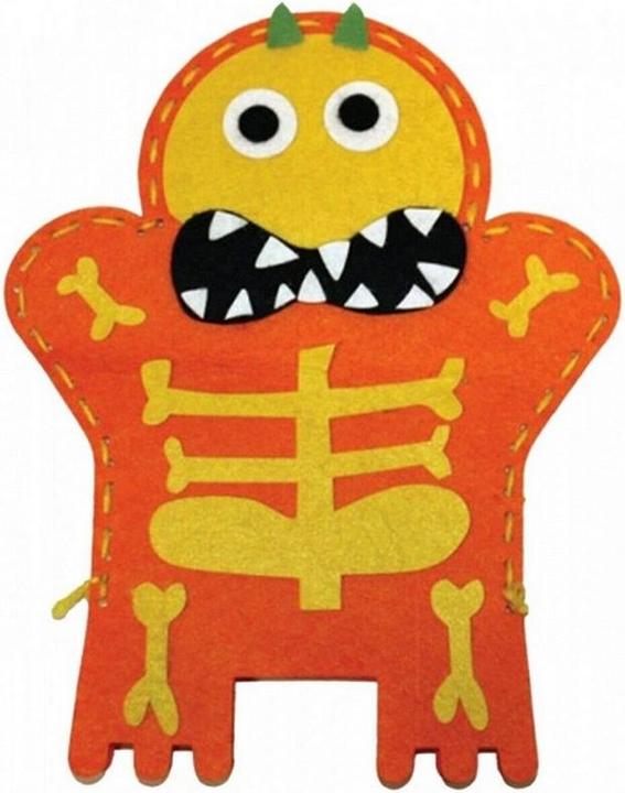Actual product image Amscan Boo Crew Hand Puppet Craft Set