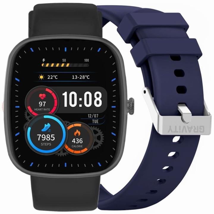 Actual product image Gravity Smartwatch Czarny 2 Paski GT18-9 (45 mm)