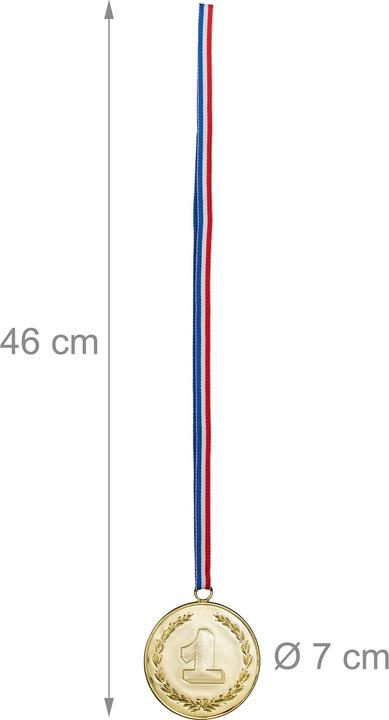 Image du produit Relaxdays Médaille