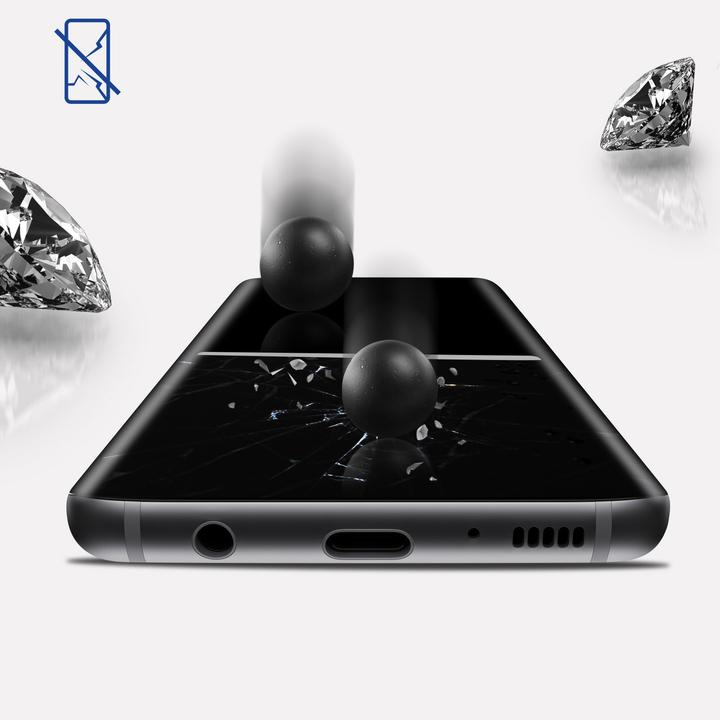 Produktbild 3MK Hardglass Max Bildschirmschutz (Samsung Galaxy S8+, Samsung Galaxy S9+)
