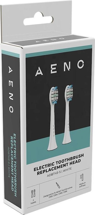 Actual product image Aeno Sonic toothbrush replacement heads (2 x)