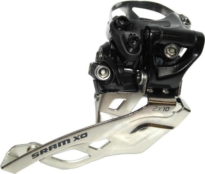 Image du produit Sram Dérailleur avant X-0 2x10 High Clamp 31.8 Top Pull