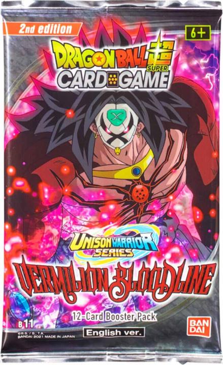Actual product image Dragon Ball Super DBS11 Vermilion Blood Buste (multipli 24) (English, Booster display)