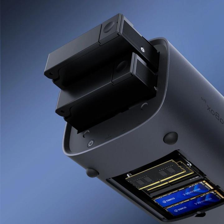 Produktbild Orico NAS MetaBox Pro Heimnetzwerk-Festplattenarray – grau