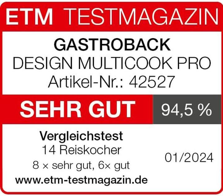 Produktbild Gastroback 42527 Design Multicook Pro