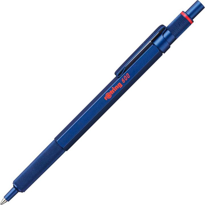 Image du produit Rotring Stylo à bille 600 M (Bleu Métallisé, 1 x)