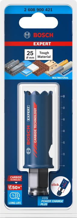 Produktbild Bosch Professional Zubehör EXPERT Tough Material Lochsäge, 25 x 60 mm (25 mm)