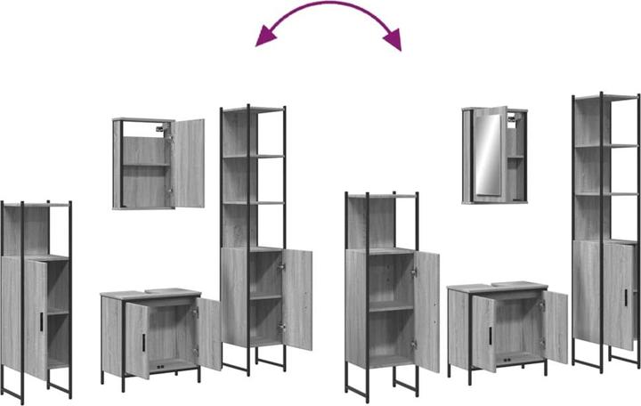 Produktbild vidaXL Badmöbel Set