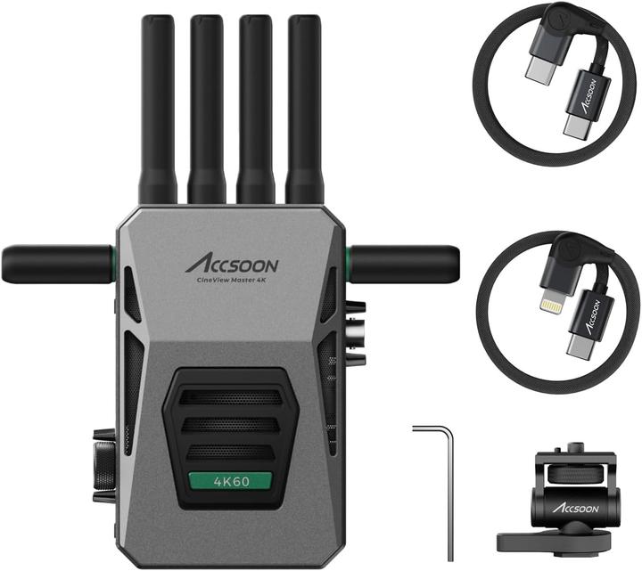 Immagine prodotto Accsoon Cineview Master 4K Transmitter - Wireless Video Transmitter (2620.0066) (HDMI 2.0)