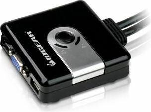 Produktbild Iogear 2-Port Compact USB VGA KVM with Built-in Cable