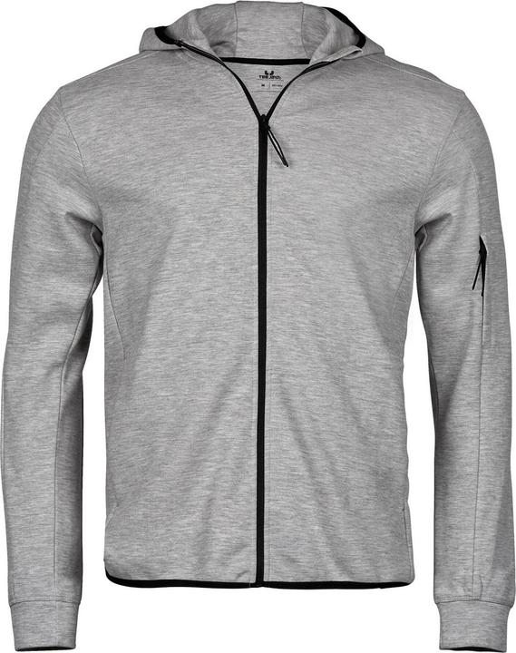 Immagine prodotto Tee Jays Felpa atletica con cappuccio e chiusura a zip (M)
