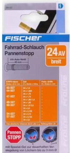 Produktbild Fischer Fahrrad-Schlauch (Schrader (AV), 24", 35 mm)