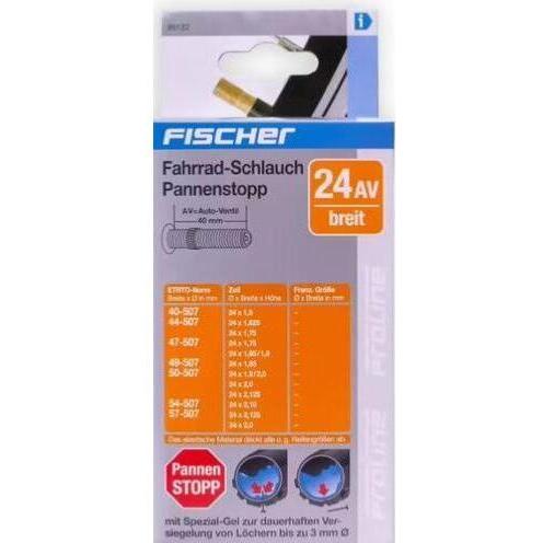 Fischer, Veloschlauch, (Schrader (AV), 24", 35 mm)