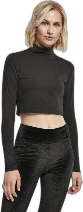 Produktbild Urban Classics Ladies Organic Cropped Turtelneck Longsleeve - 16513