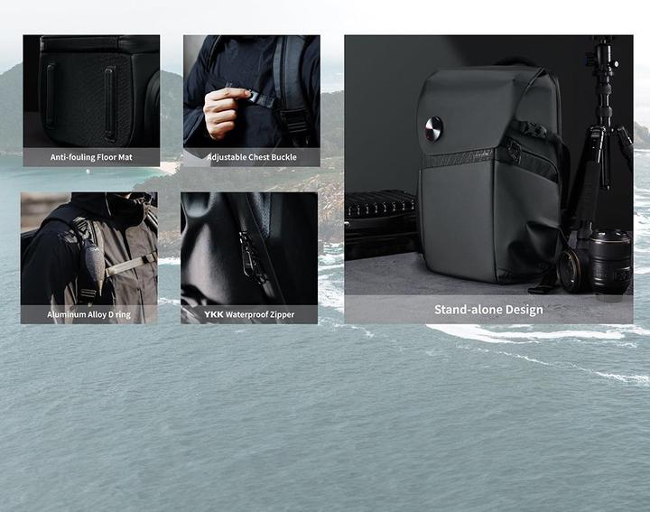 Produktbild VSGO Black Snipe 16L Commuting Camera Backpack (Kamera Schultertasche)