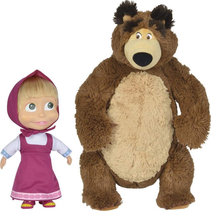 Produktbild Simba Mascha und der Bär Set (23 cm)