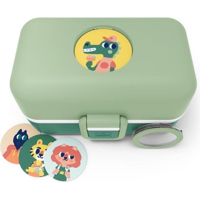 Thumbnail - Monbento Tresor - The kid's bento box, Lunchbox, Grün