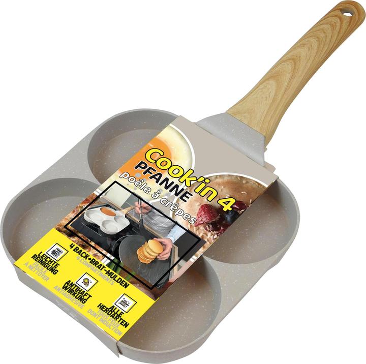 BROSZIO Cook'in 4 Pfanne (Crêpe pan, Aluminium)