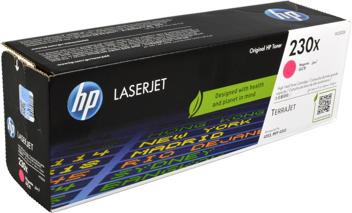 Image du produit HP 230X Magenta Original LaserJet Toner Cartridge, 5500 pages, Magenta, 1 pièce(s) (M)