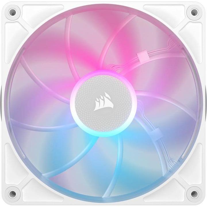 Produktbild Corsair RX MAX RGB Series, iCUE LINK RX140 RGB MAX White, 140mm RGB Fan, Single Fan (140 mm, 1 x)