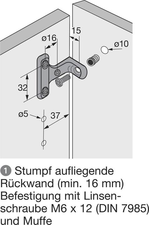 Produktbild Hettich Rv 7-D (1 Stk.)