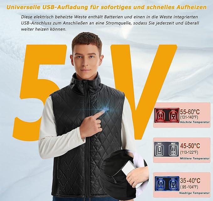 Actual product image Cubovie Heating waistcoat (M)