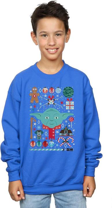 Produktbild Star Wars Yoda Christmas Sweatshirt Jungen (152, 158)