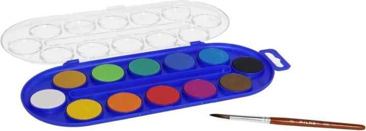 Productafbeelding Aquarellfarben 30mm 12 Farben MAILAND (Wit)