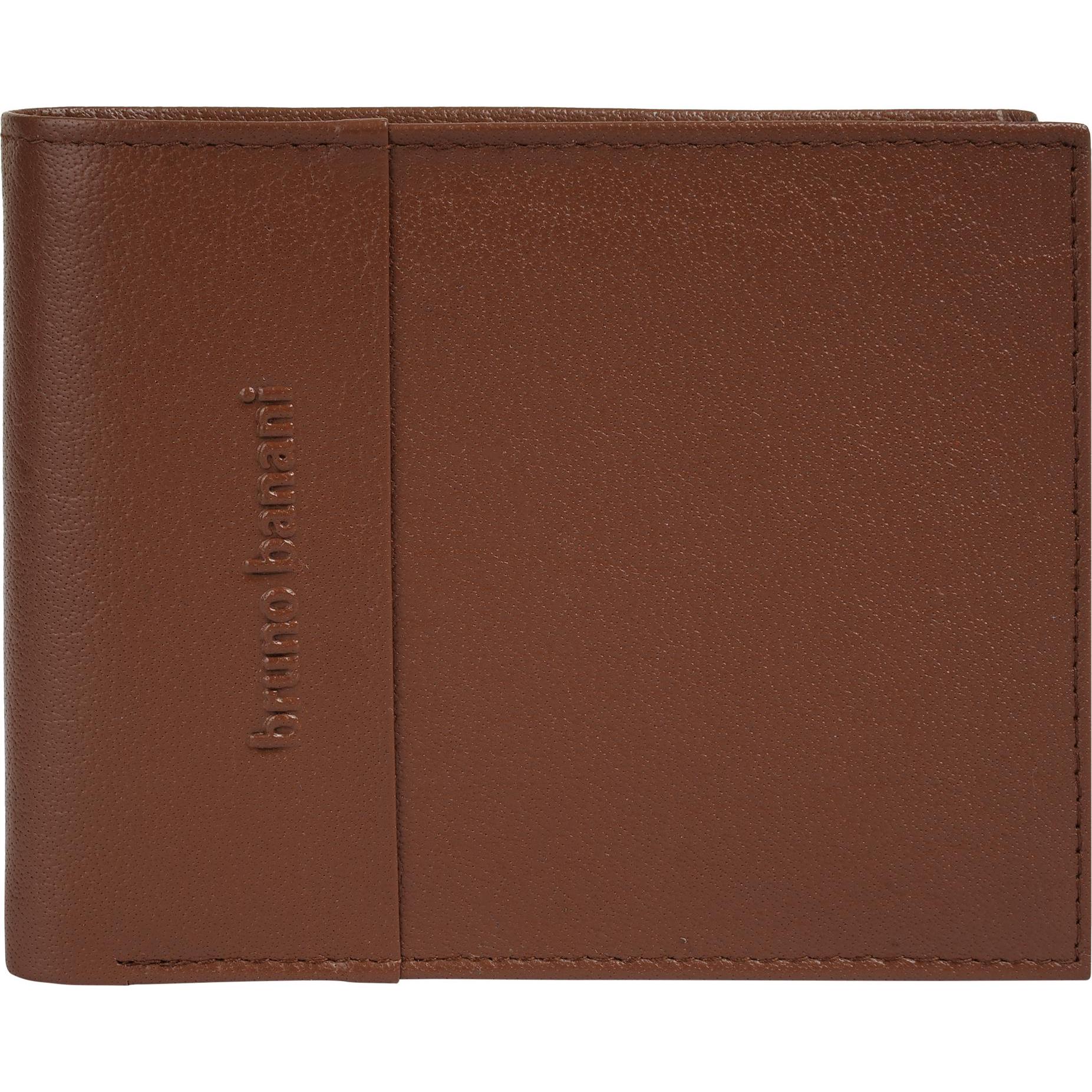 Bruno Banani, Herren, Portemonnaie, Geldbörse, Braun